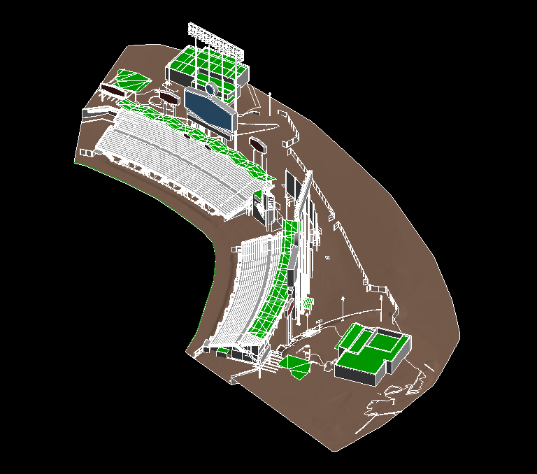 Pavillions 3D Building Information Model